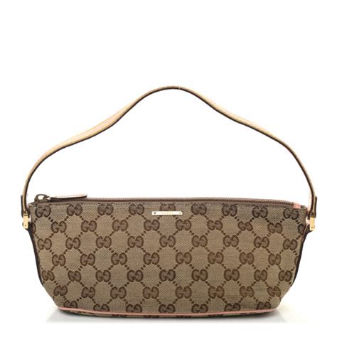 GUCCI Monogram Boat Pochette Pink 915949 